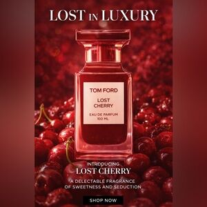 Tom Ford Lost Cherry Eau de Parfum in Deep Red